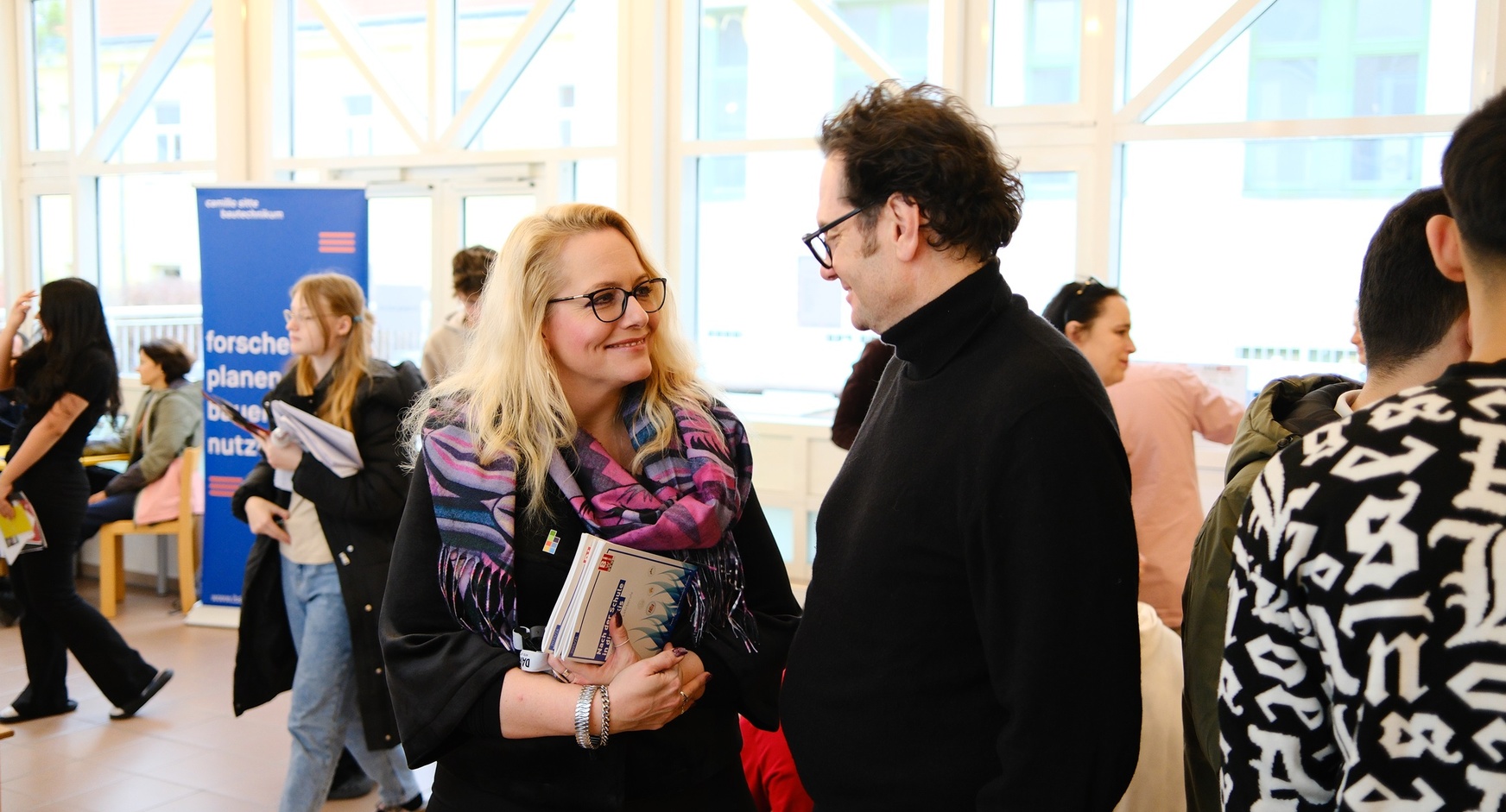 Karrieremesse an der Mittelschule Neubaugasse