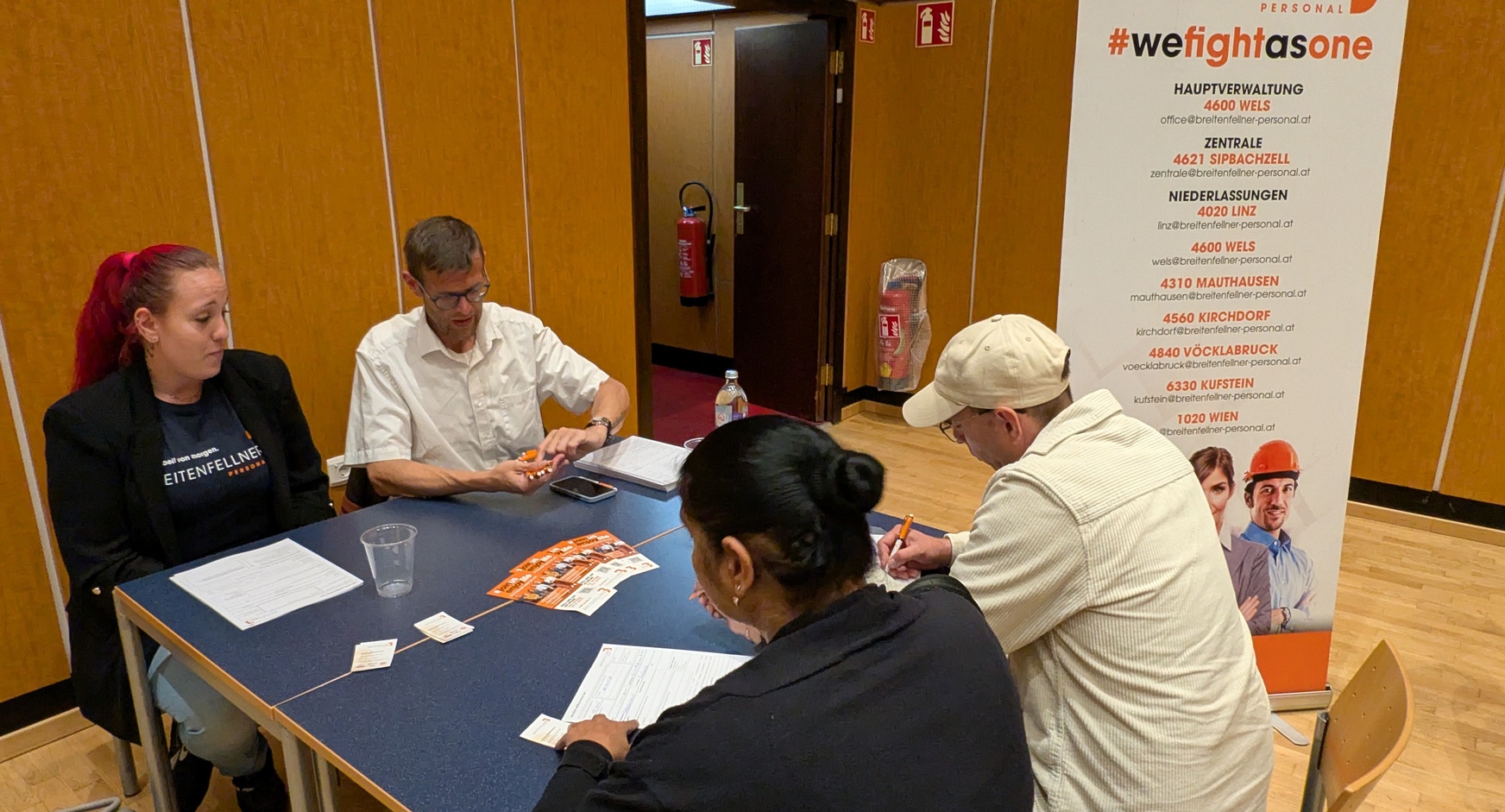 Job-Speed-Dating in Liesing