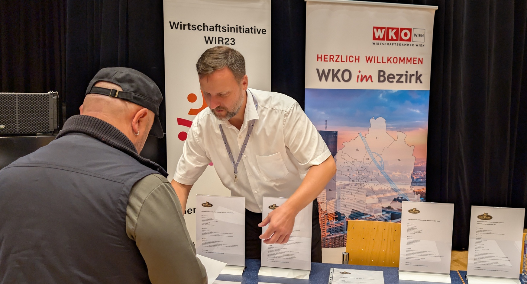 Job-Speed-Dating in Liesing