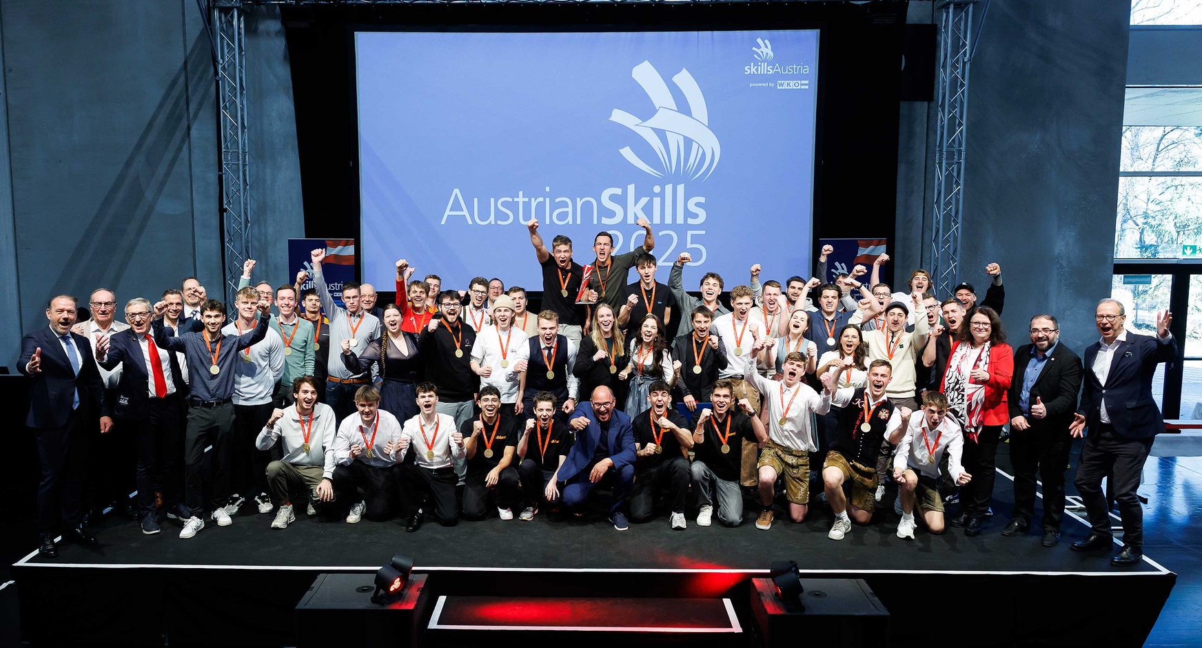 Gewinner der AustrianSkills 2025 in den Berufen der Metalltechnik