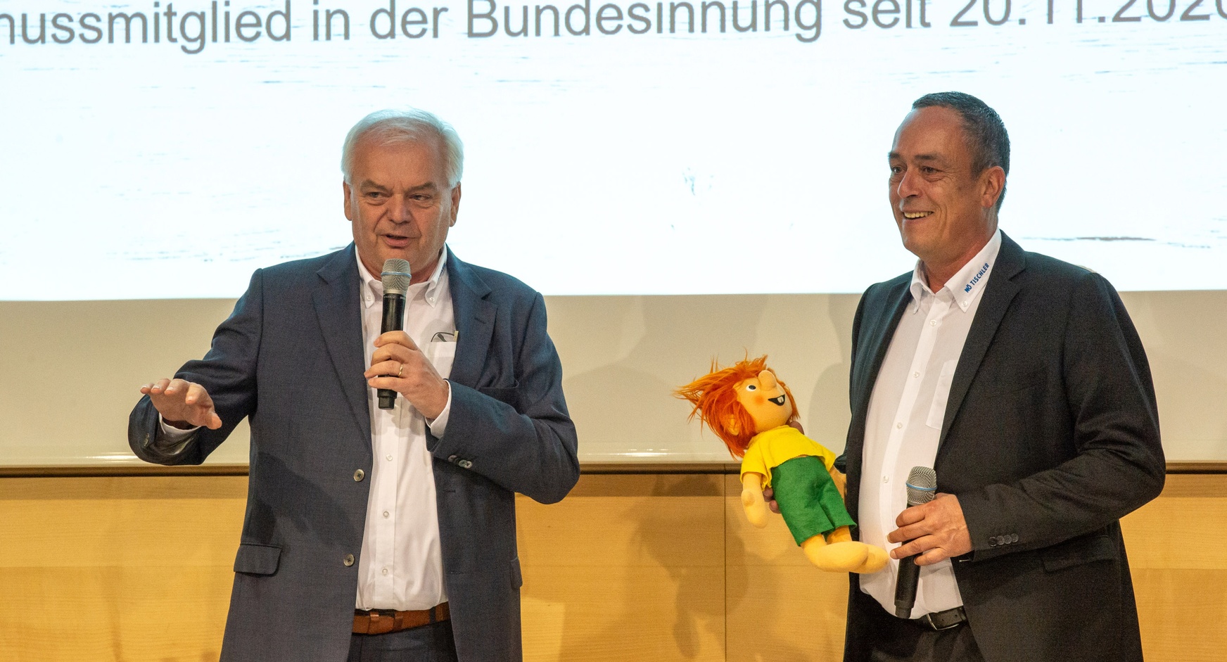 Stefan Zamecnik (rechts) und Helmut Mitsch