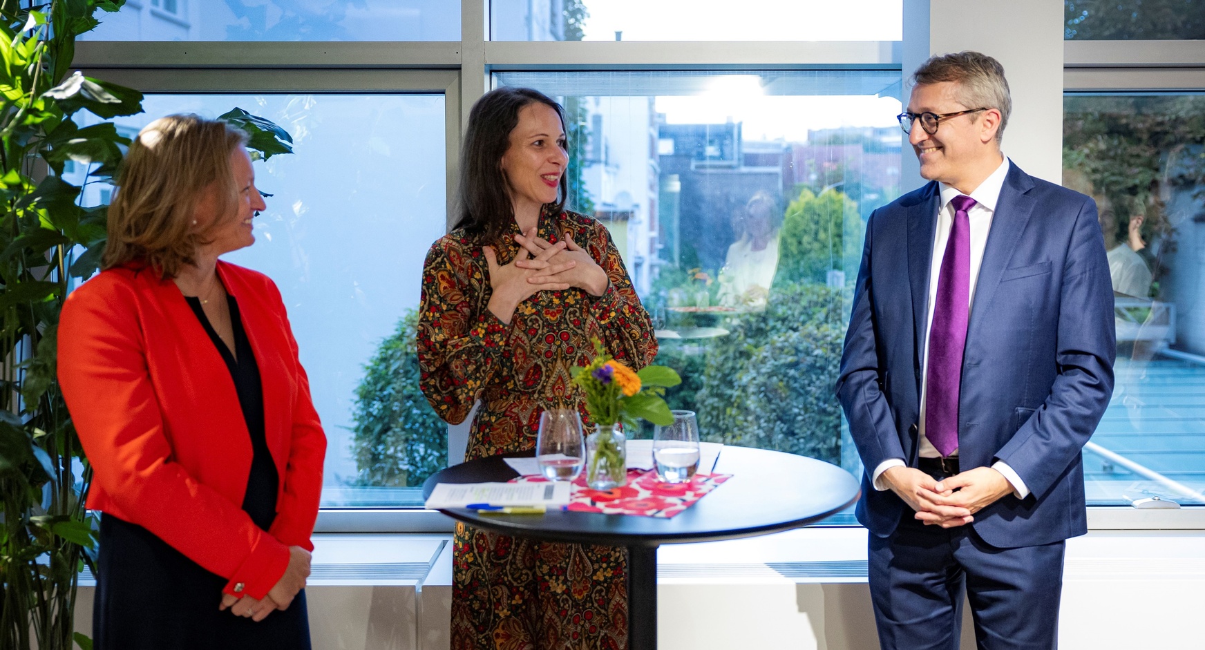 Teilnehmer:innen der Veranstaltung