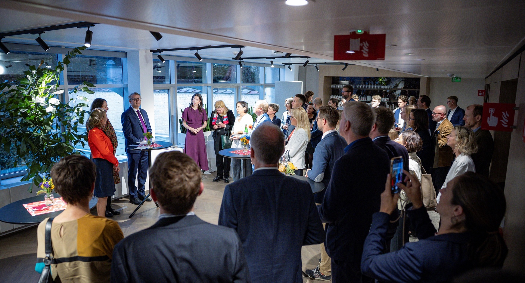 Teilnehmer:innen der Veranstaltung