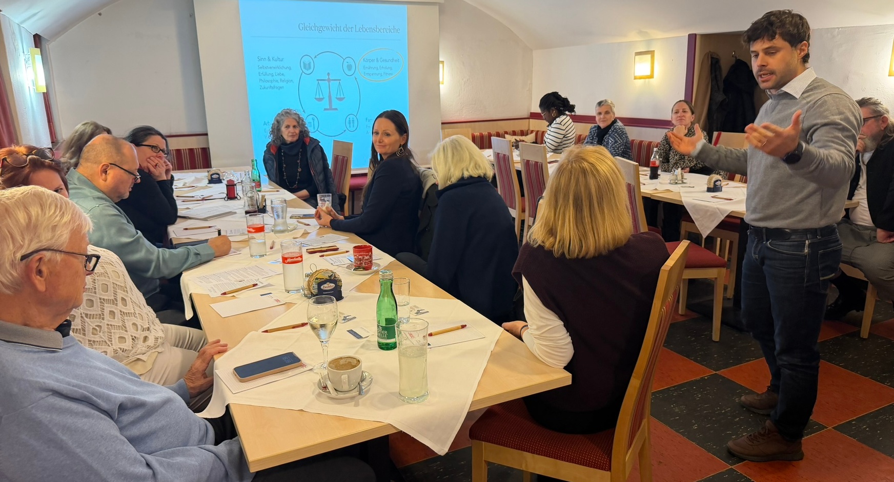 Businesstreffen für die Gesundheit