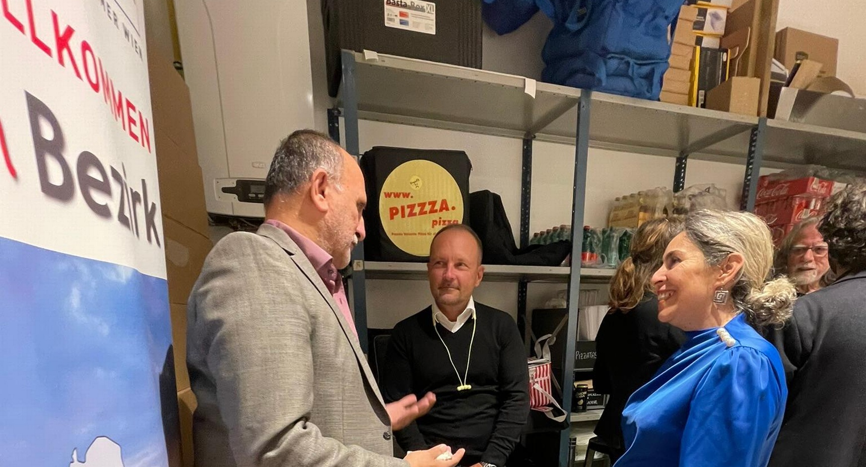 Erstes Businesstreffen mit Bezirksobmann Roland Grafl