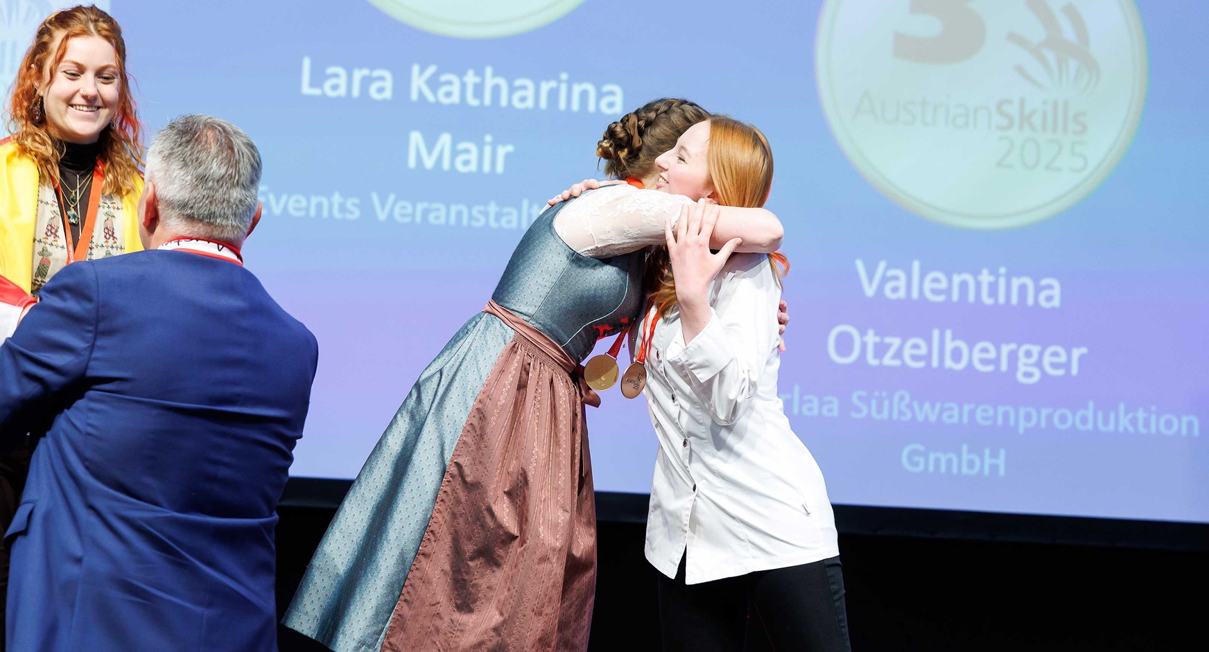 Teilnehmer bei den AustrianSkills 2025 im beruf Konditor