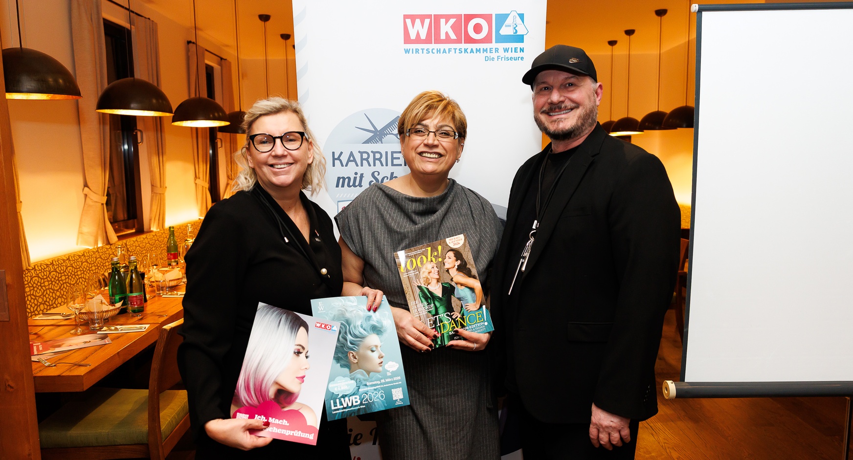 Neujahrsempfang - 3 TeilnehmerInnen