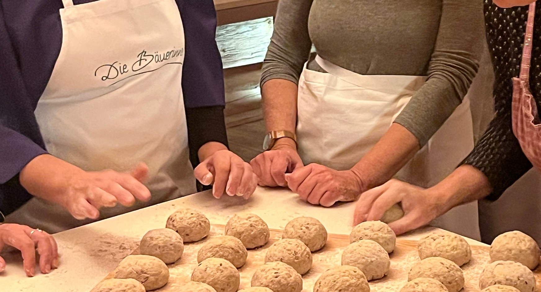 Impressionen vom IC Brotbackkurs