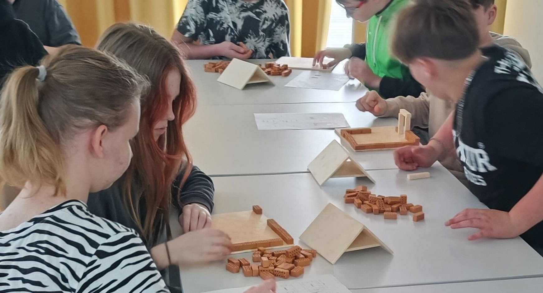 Die Jugendlichen waren motiviert bei der Sache. 