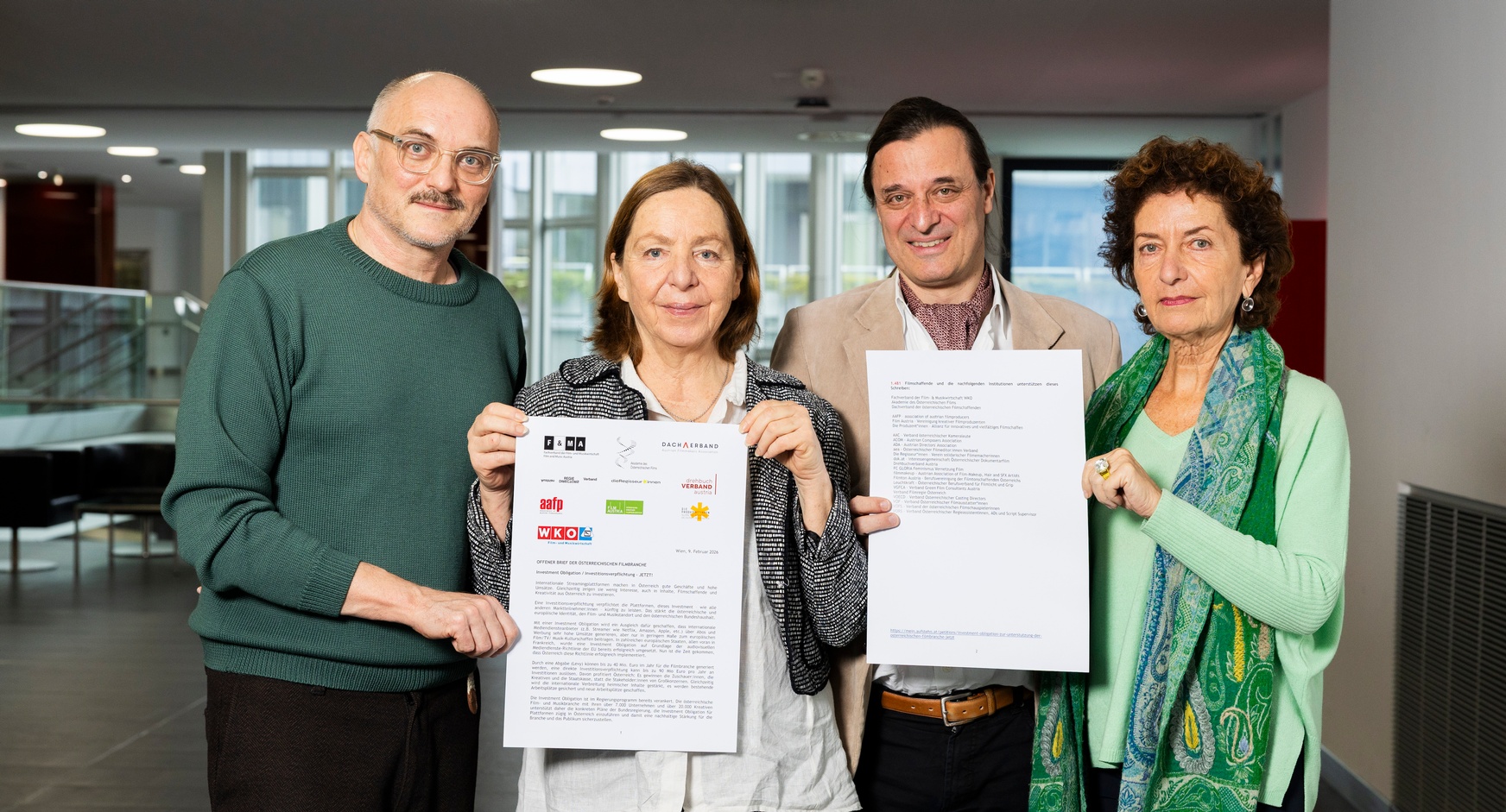 Filmbranche fordert vor Beginn der 46. Berlinale rasche Entscheidung über Finanzierung des heimischen Films