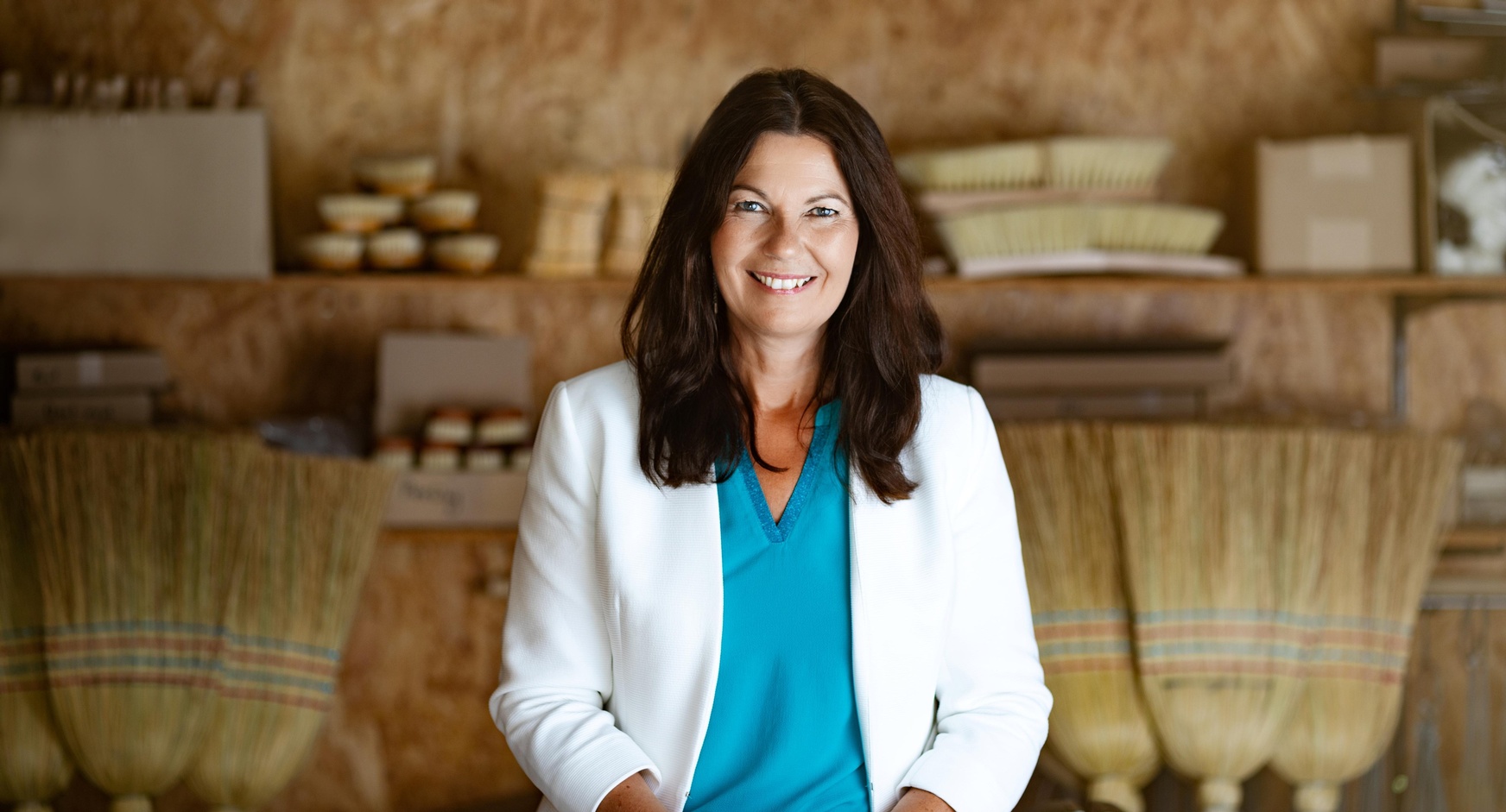 Melanie Eckhardt, die Obfrau des burgenländischen Markt-, Straßen- und Wanderhandels 