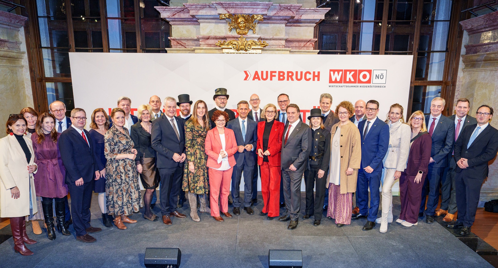 Beim Neujahrsempfang der Wirtschaftskammer Niederösterreich trafen sich Gäste aus Wirtschaft, Sozialpartnerschaft, öffentlichem Leben und Politik.