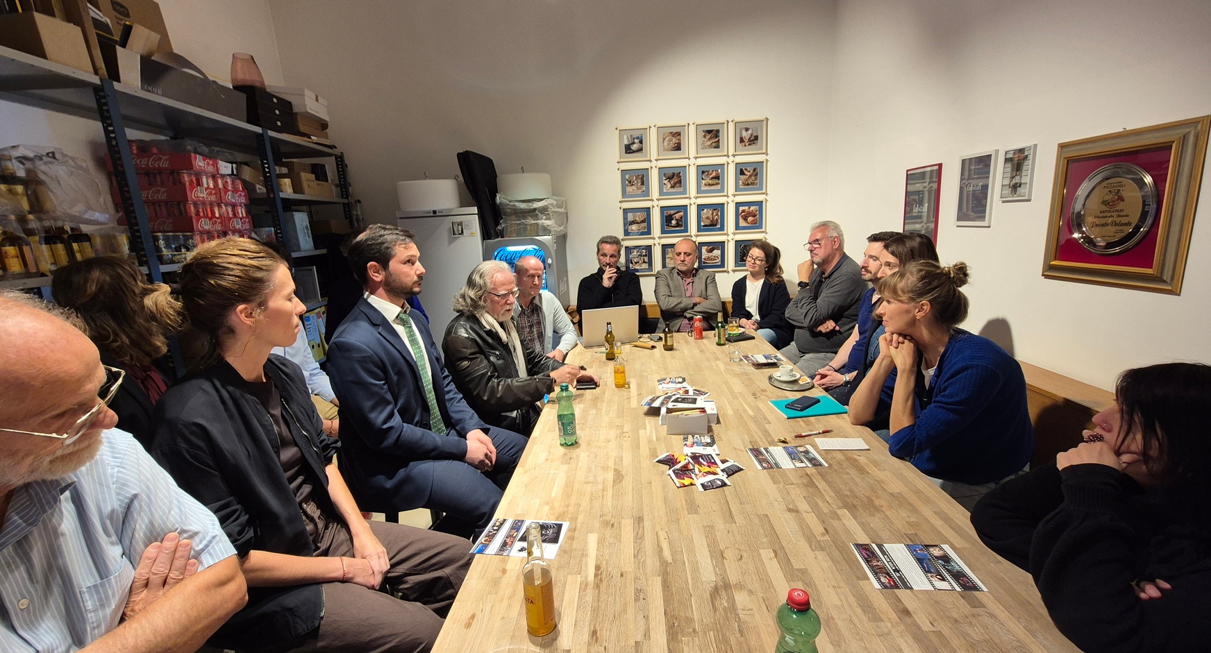 Erstes Businesstreffen mit Bezirksobmann Roland Grafl