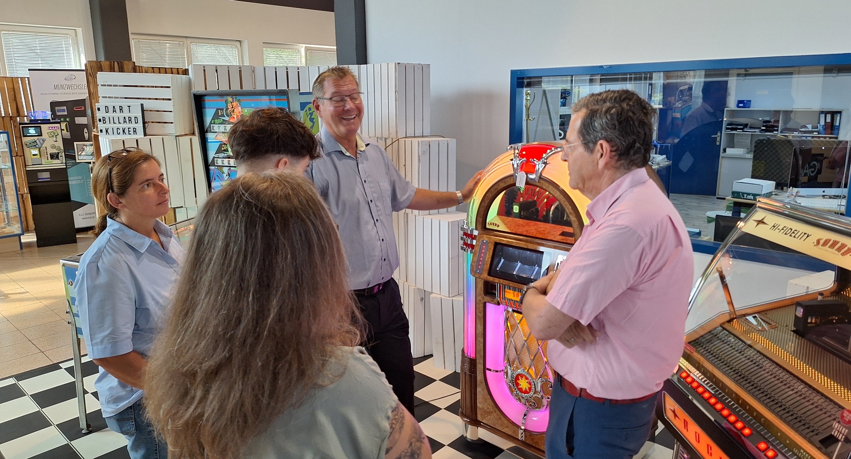 Betriebsbesuch A.u.S. Spielgeräte