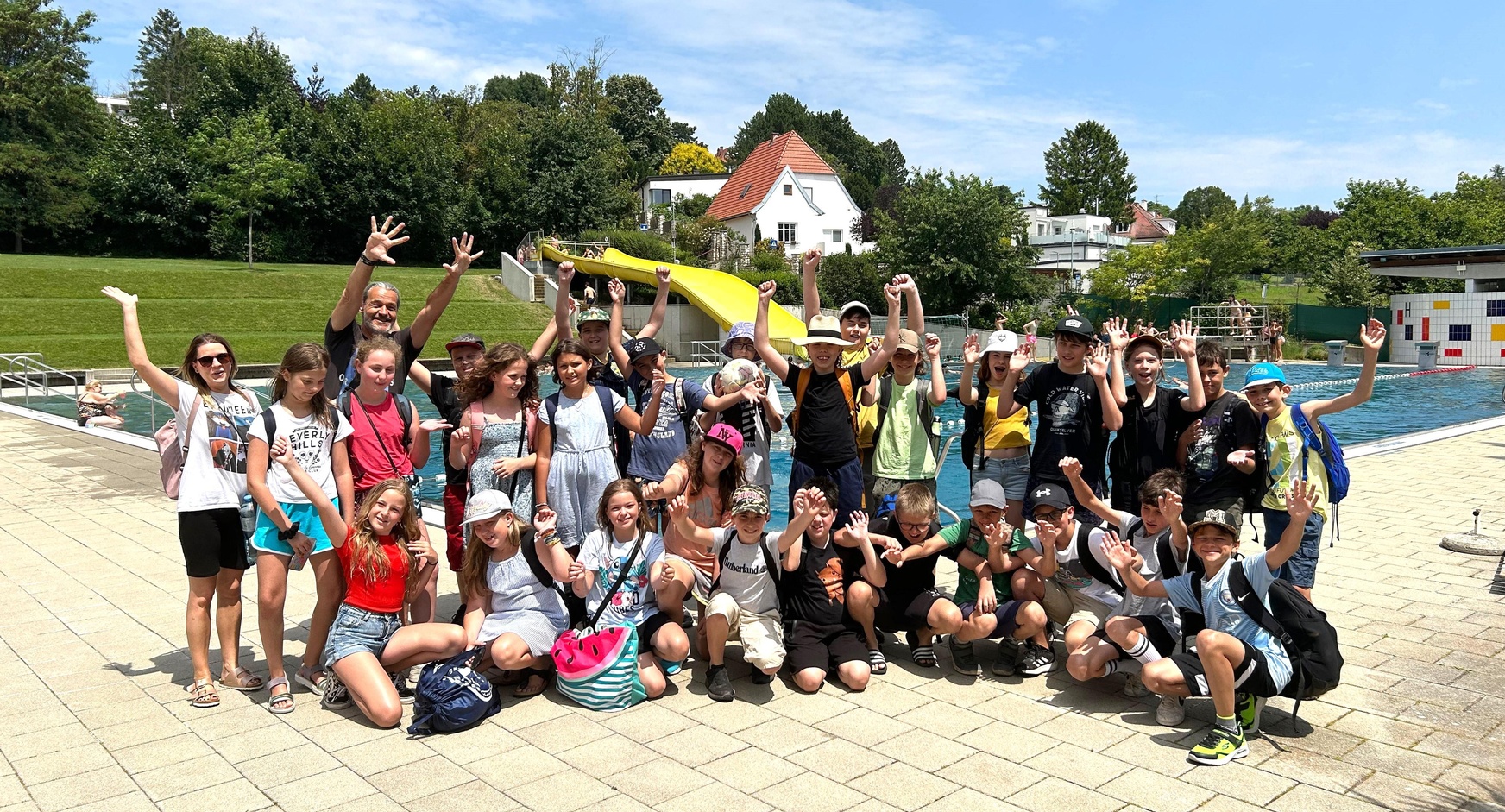 Badespaß im Vorjahr im Freibad Eisenstadt. 