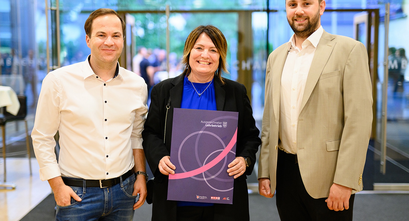 Ausgezeichnete Lehrbetriebe - Verleihung Vorarlberg 