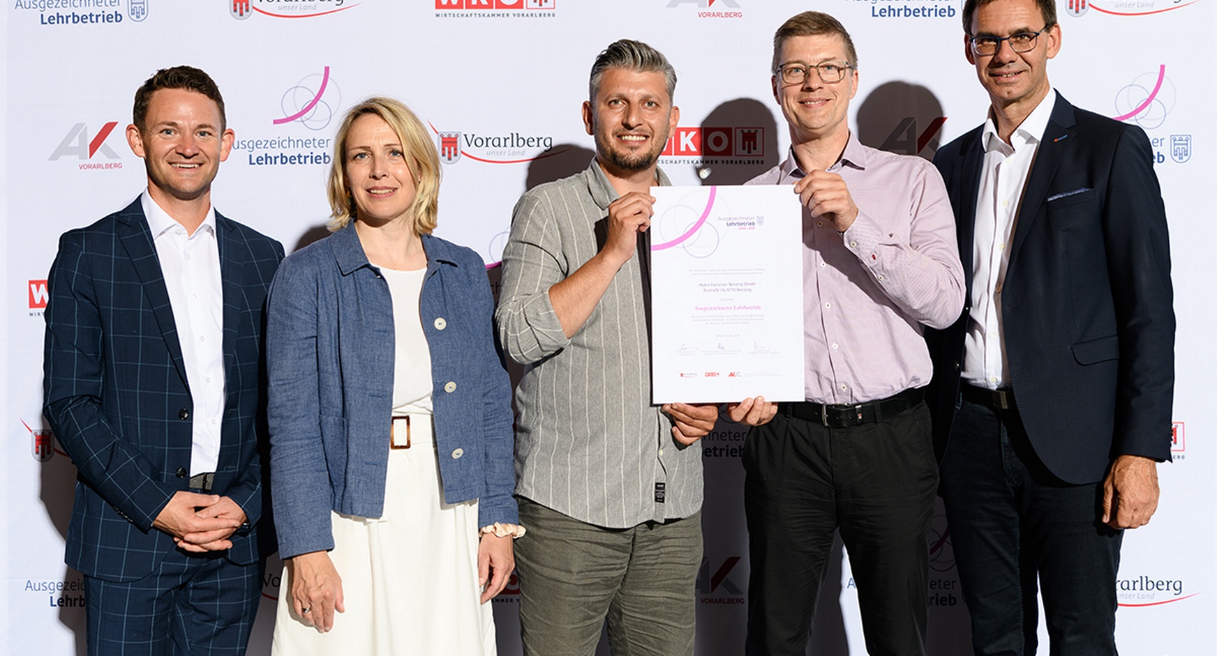 Ausgezeichnete Lehrbetriebe - Verleihung Vorarlberg 