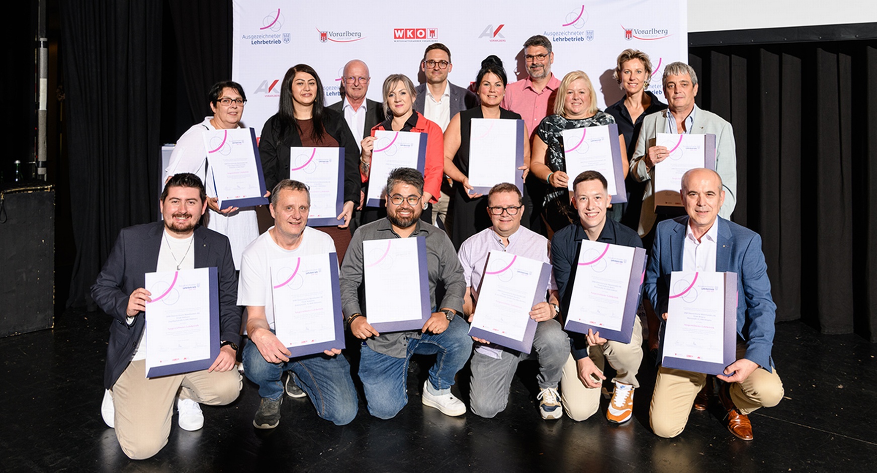 Ausgezeichnete Lehrbetriebe - Verleihung Vorarlberg 