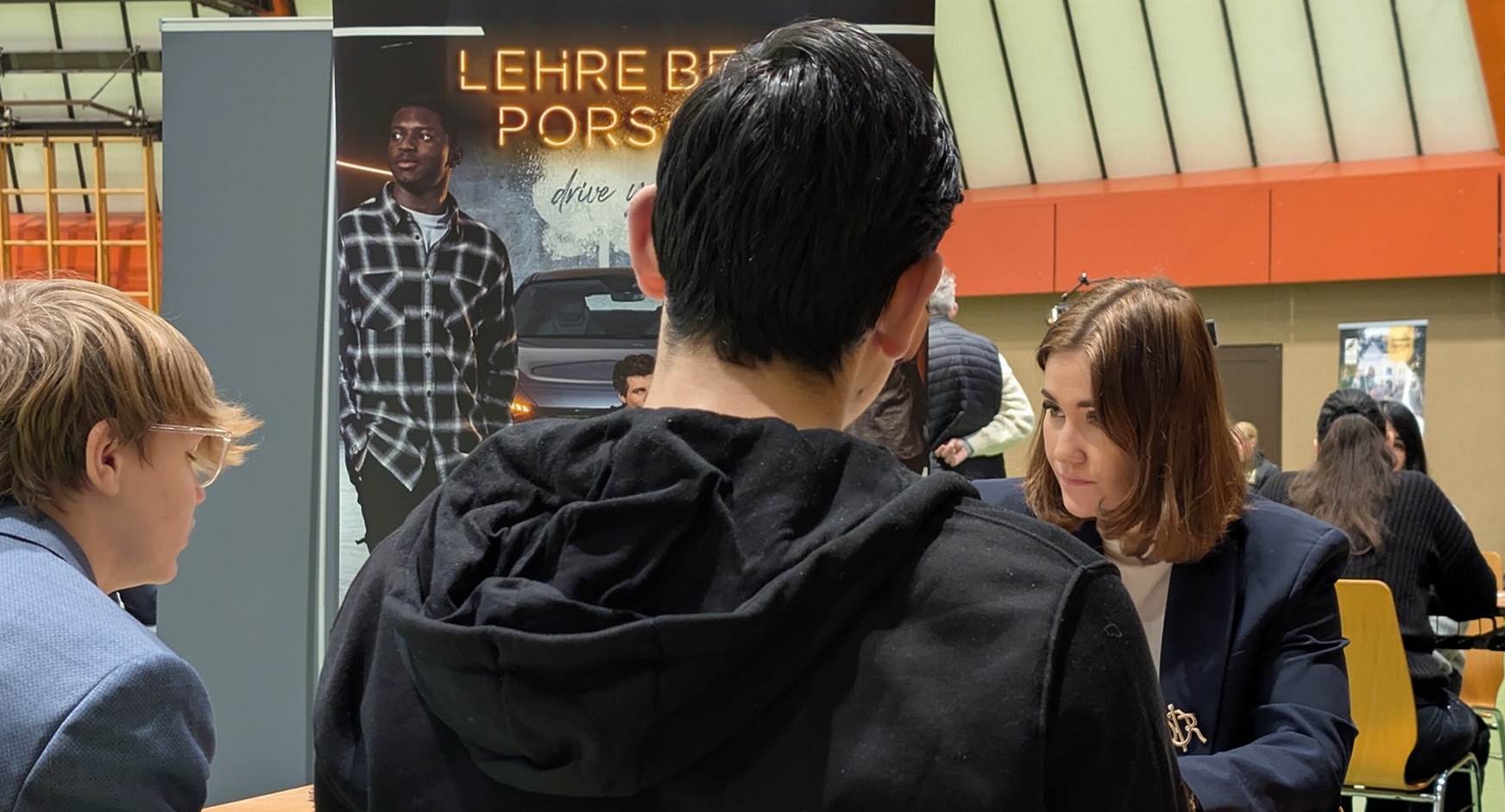 Lehrlings-Speed-Dating an der Fachmittelschule in Wien 23