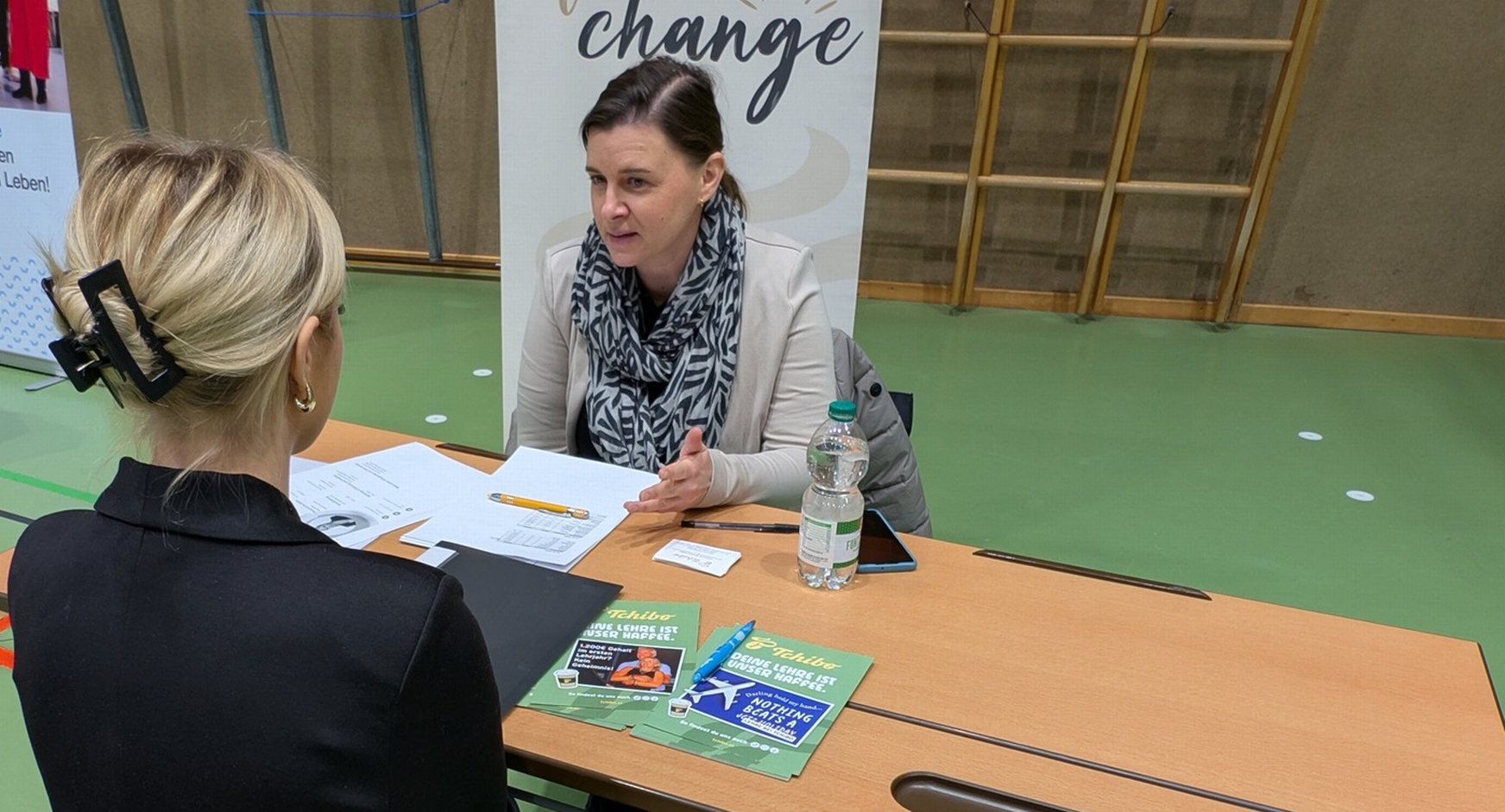 Lehrlings-Speed-Dating an der Fachmittelschule in Wien 23