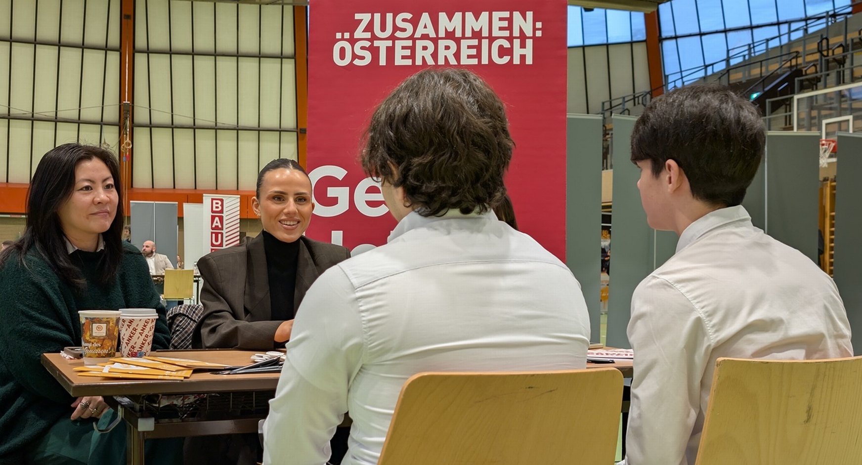 Lehrlings-Speed-Dating an der Fachmittelschule in Wien 23