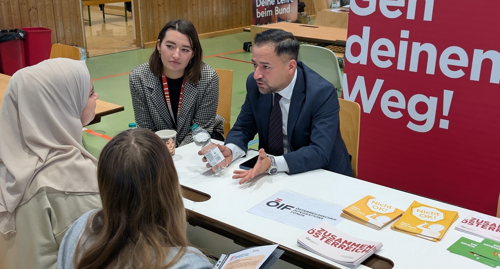 Lehrlings-Speed-Dating 2025 in Liesing