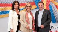 Unterhielten sich beim Wirtschaftstalk über aktuelle wirtschaftliche Herausforderungen (v.l.): EPU-Sprecherin Birgit Streibel-Lobner, Landeshauptfrau Johanna Mikl-Leitner und WKNÖ-Präsident Wolfgang Ecker.