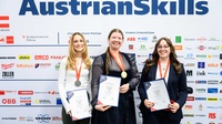 Die Gewinnerinnen der AustrianSkills 2025 im Beruf Verkauf