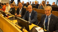 AKNÖ-Präsident Markus Wieser und WKNÖ-Vizepräsident Christian Moser bei der EU-Tagung in Brüssel.