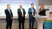 Siegerehrung der Gewinner des Bundeslehrlingswettbewerb Installations- & Gebäudetechnik 2026