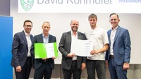 Siegerehrung der Gewinner des Bundeslehrlingswettbewerb Installations- & Gebäudetechnik 2026