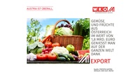 Gemüse und Früchte aus Österreich im Wert von 1,8 Milliarden Euro genießt man auf der ganzen Welt dank Export