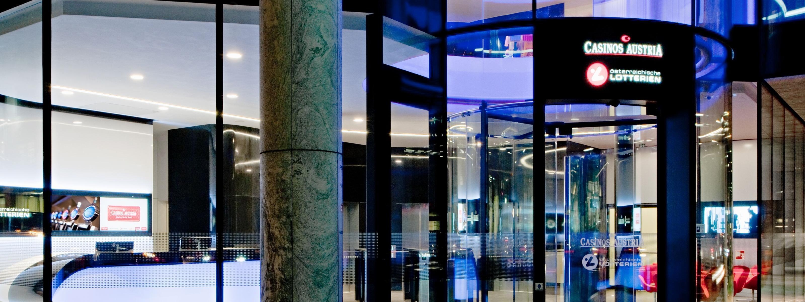 Fassade einer Casino Austria Stelle