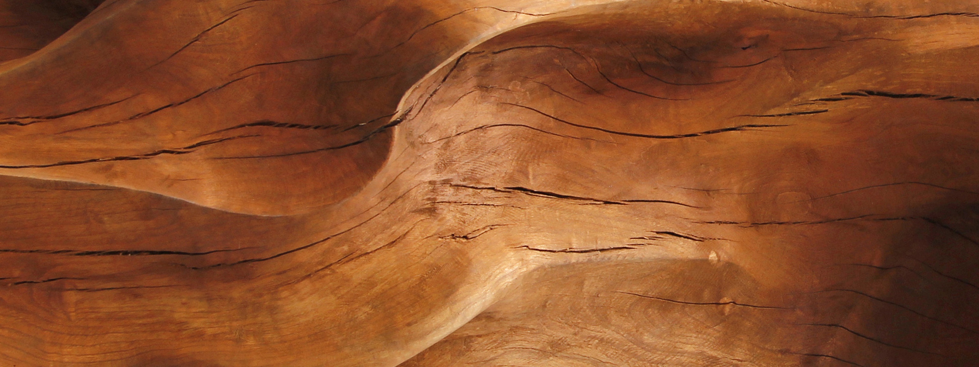 Detailansicht strukturierter Holzfläche