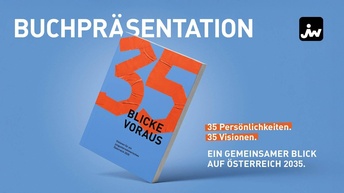 Buchpräsentation: 35 BLICKE VORAUS
