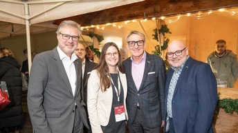 WKO Steiermark Direktror Karl- Heinz Dernoscheg, EPU Beauftragte Martina Konrad, Präsident Josef Herk und EPU Beiratsvorsitzender Thomas Heschl