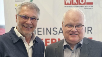 Foto von Rudolf Bredschneider und Gert-Andre Klösch 