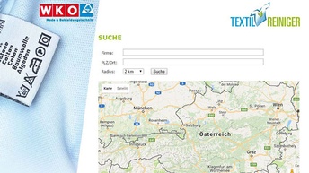 Screenshot vom WKO Firmen A-Z