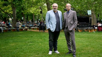 Die beiden Väter des „Theater im Park“: Michael Niavarani (l.) und Georg Hoanzl