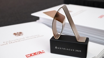 Trophäe des Bundeswerbepreis AUSTRIACUS 2025