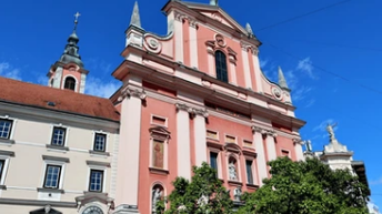 Prešeren-Platz in Ljubljana