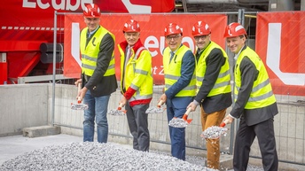 Spatenstich Leube Zement GmbH am 21.5.2025