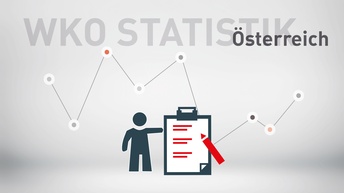 LOGO WKÖ Abteilung für Statistik mit Symbolbild Meisterprüfungsstatistik