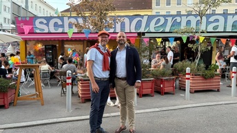 Patrick Scheck und Dietmar Baurecht