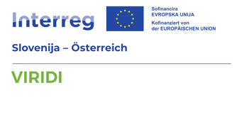 Interreg Projekt VIRIDI Logo mit EU Flagge