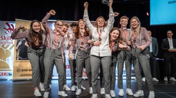 Teilnehmer der juniorSkills Tourismusberufen 2024