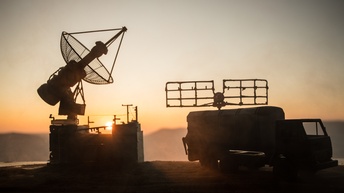 Mobiles Militärradar