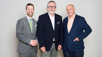 Matthias Lang, Christoph Berghammer und Rudolf Mittendorfer 
