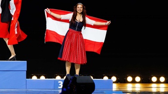 Hotel Rezeption - Denise Gringl bei den EuroSkills 2023 in Danzig