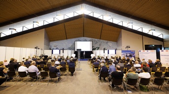 Publikum bei einem Vortrag